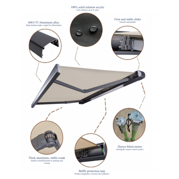 Cassette Awning drawing